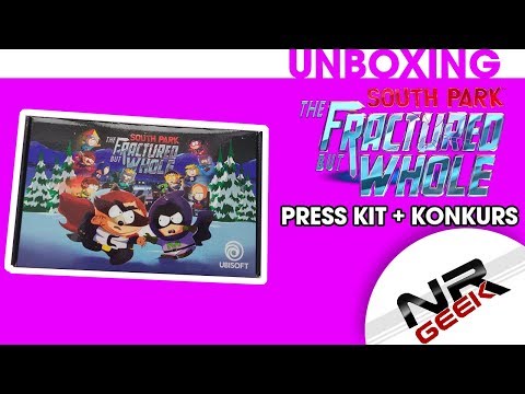 South Park - The Fractured But Whole PressKit - Unboxing + Konkurs