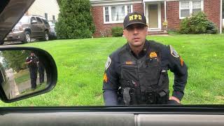 Westfield police department traffic stop and And due to freedom of speech, first amendment