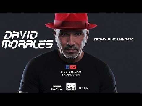 David Morales LIVE SHOW @ DIRIDIM Studio for ROOM 26 / Roma / Italy 19.06.20