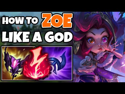 Want to play Zoe like a God? Here's how I play her against the best. | 13.9 - League of Legends