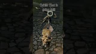 Black Knight DGAF about Bonfire rules 😤🗡️ #gaming #darksouls #fyp #blackknight #bonfire #how #lol