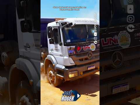 Obras da ferrovia #transnordestina em #piquetcarneiro #ceará #fypシ゚viral #shorts #caçamba #chofer