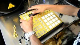 Video thumbnail for NI Maschine MK2 Stand and Solid Gold Custom Kit Installation Video by DJBooth Pro Audio