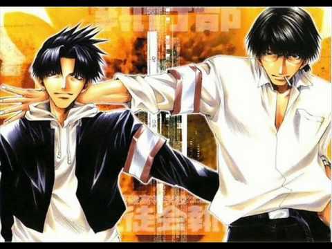 Shiritsu Araiso Koutougakkou Seitokai Shikkou-bu moment Toshiyuki Morikawa・Hideo Ishikawa