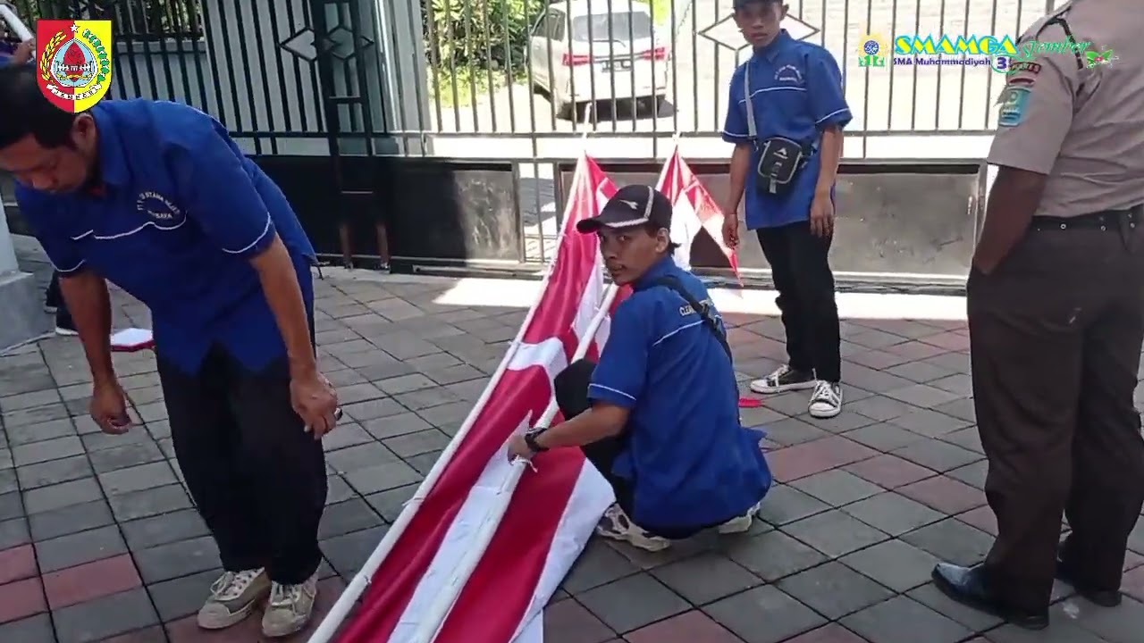 Persiapan Menyambut dan memeriahkan HUT RI ke-78.