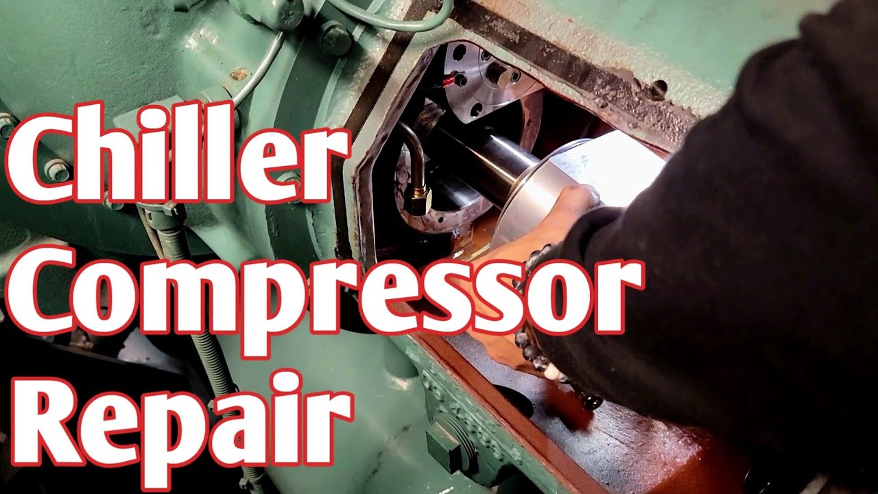 Chiller Shaft Seal Repair on York YK Centrifugal