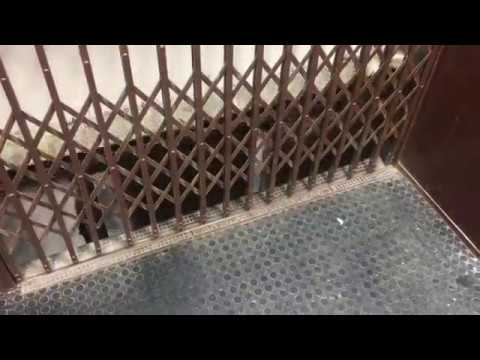 ORIGINAL 1927 GATED OTIS WINDING DRUM ELEVATOR @ Hahn Building in Evanston, IL