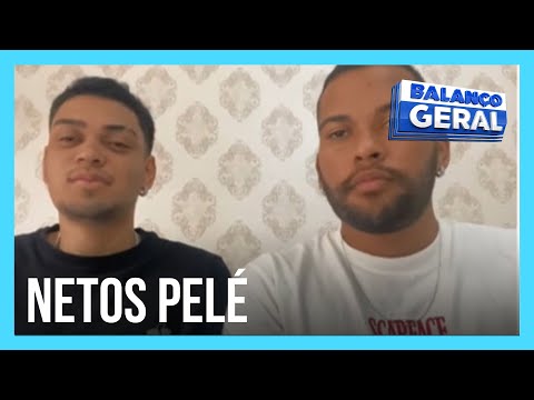 Netos de Pelé, filhos de Sandra, falam pela primeira vez após a morte do avô
