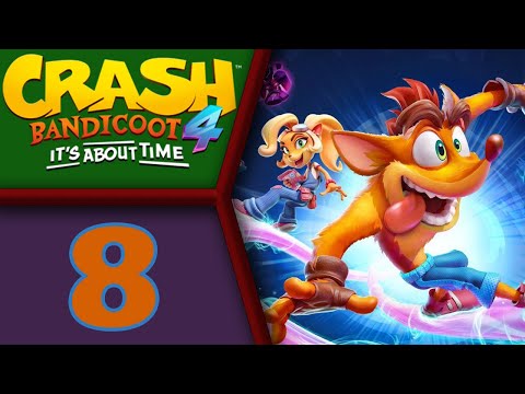 Crash Bandicoot 4: It's About Time playthrough pt8 - Box Collection BREAKS Me! Then On to Ice