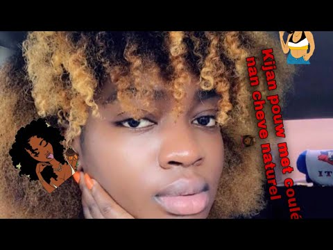 Kijan pouw met couler nan cheve naturel