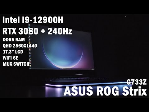 i9-12th Gen + RTX 3080 Gaming Laptop Unboxing - ASUS ROG Strix SCAR 17 (2022) G733Z