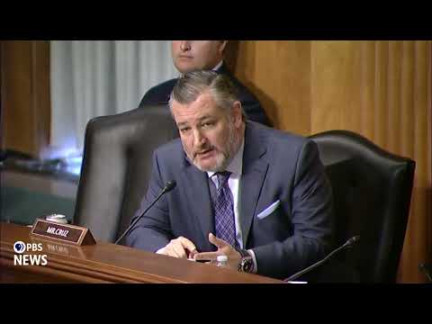 WATCH: Sen. Cruz questions Rubio in his 1st hearing since Iran war
