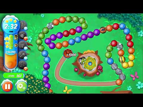 oka WWoka Marble Shooter level 161-165 - Game mini