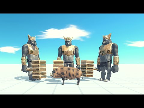 3x Ghor Hammer Vs Every Unit ARBS | Animal Revolt Battle Simulator
