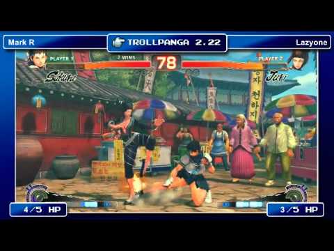 Trollpanga 2.22 - Mark R. (Sakura) vs LazyOne (Juri)