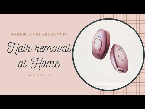 Hair removal at home #Erikka #IPL Hair Removal Handset #LaserTreatment