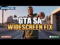 GTA San Andreas Widescreen Fix Resolution Fullscreen Fix 2026