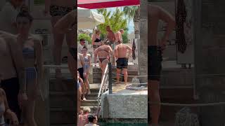 ?Magic Of The Pamukkale Turkey Cleopatra Pool -Hot Day⛱️ #pamukkale #cleopatra