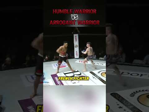 Humble warriorvsArrogant warrior#boxing