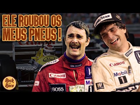 A HISTÓRIA do GP da ALEMANHA de 1986 - Show de SENNA e PIQUET em HOCKENHEIM
