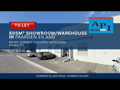 PAARDEN EILAND ROAD | SHOWROOM AND WAREHOUSE TO LET | PAARDEN EILAND | 605m²