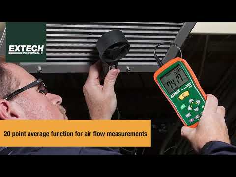 Extech AN100  CFM CMM Mini Thermo Anemometer