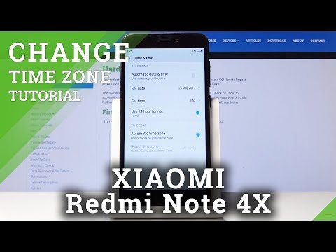 How to Change Date & Time in Xiaomi Redmi 4X - Date & Time Zone