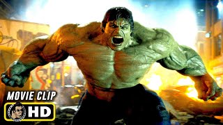 THE INCREDIBLE HULK (2008) Hulk Confronts Abomination [HD]