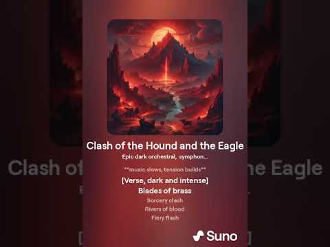 Clash of the Hound and the Eagle -  A Warhammer Fantasy Chaos Tale (symphonic metal music)