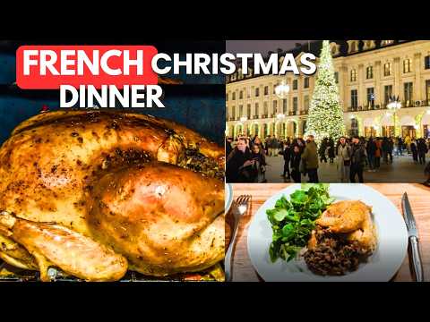 Real French Christmas dinner in Paris | What French eat for Christmas🎄