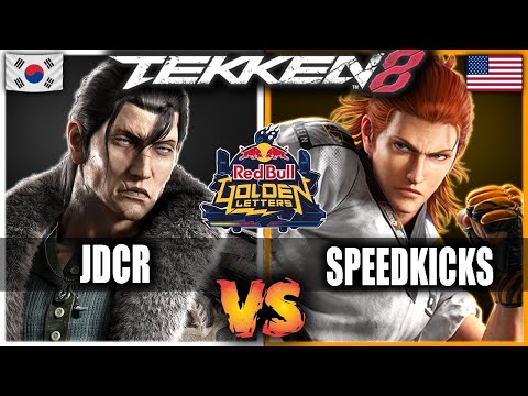 JDCR (Dragunov) Vs SpeedKicks (hwoarang) _ Red Bull Golden Letters 2024 _ Tekken 8 _ Jan Ali Gaming