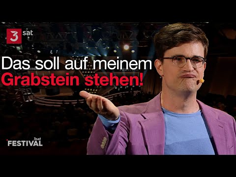 Bodo Wartke singt über das längste Wort der deutschen Sprache | 3satFestival