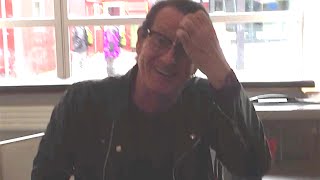 Nina med Graham Bonnet från Rainbow