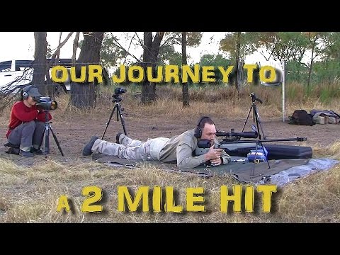 338 Lapua Magnum at 2 miles (3561 yards)