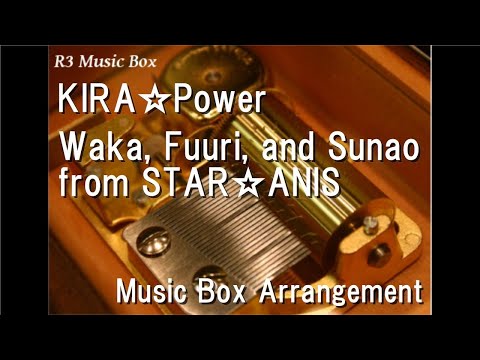 Aikatsu on Parade! Calendar Girl Waka・Fuuri・Sunao from STAR☆ANIS