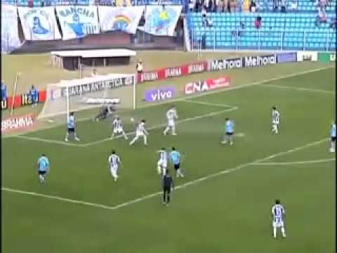 Avaí 1 x 2 Grêmio - Gols - Brasileirão 2011
