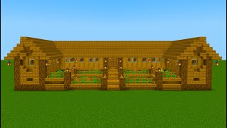 Minecraft - How to build a Big Farm