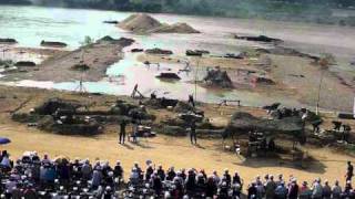 preview picture of video 'Re-enactment of the 1950 Nakdong River Battle'