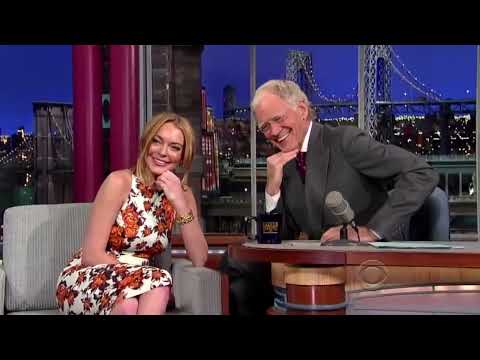 Lindsay Lohan David Letterman 2013 Full Interview