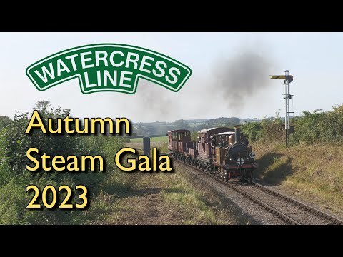 Watercress Line Autumn Steam Gala 2023 - The Highlights