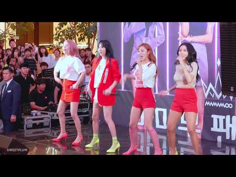 170625 마마무 MAMAMOO - 나로 말할 것 같으면 YES I AM LIVE@서울 잠실 롯데월드몰 버스킹 직캠 Fancam