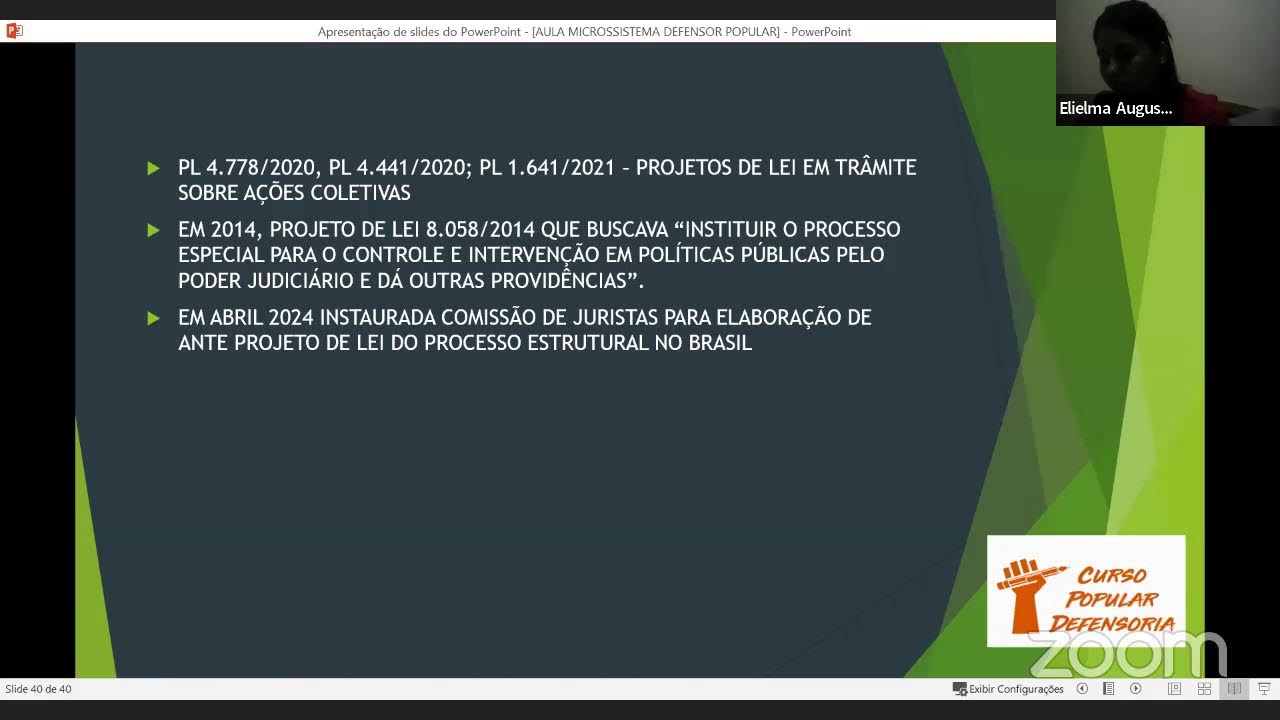 Conceitos gerais do microssistema de processo coletivo - 8ª Edição - Susana Cadore - 19/8/2024