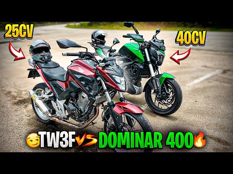 I WAS CHALLENGED BAJAJ TO DOMINATE 400 AGAINST TWISTER 300