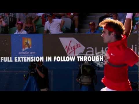 Tennis Tips: One Handed Backhand - Roger Federer and Francesca Schiavone