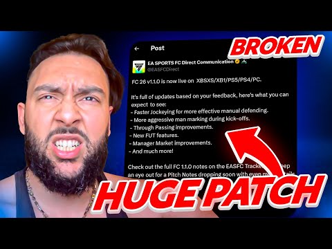 THE NEW FC 26 PATCH IS HERE AND I CAN'T BELIEVE IT..(Honest Review/Opinion)