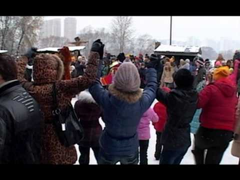 Виктория Чернышёва и Дмитрий Тихонов на Масленице СТС!