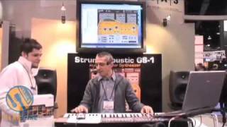 Video thumbnail for Applied Acoustics Systems Strum Acoustic GS-1: Strumming Simulation At Winter NAMM 2008 by gearwire