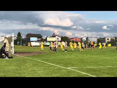 Gol Cezarego Laszkowskiego na 2:0 w meczu Olimpia Kisielice – Jordan Kazanice. A-klasa, 24.05.2024