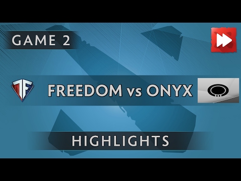 Team Freedom Dota 2 vs Team Onyx [Game 2] Elimination Mode 3 - Dota Highlights