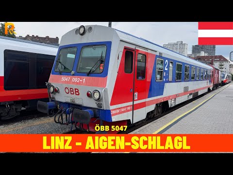 Führerstandsmitfahrt Linz Urfahr – Aigen-Schläg (Mühlkreisbahn, ÖBB, Österreich, Mai 2025) 4K
